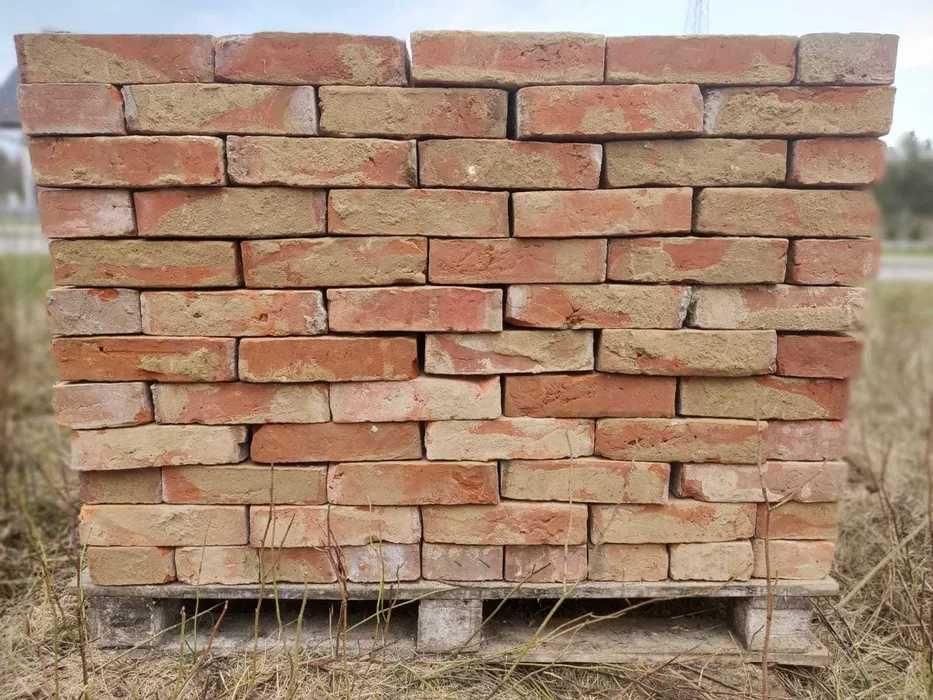 stara cegła, cegła z rozbiórki, cegła z odzysku 25x12x6,5 RF