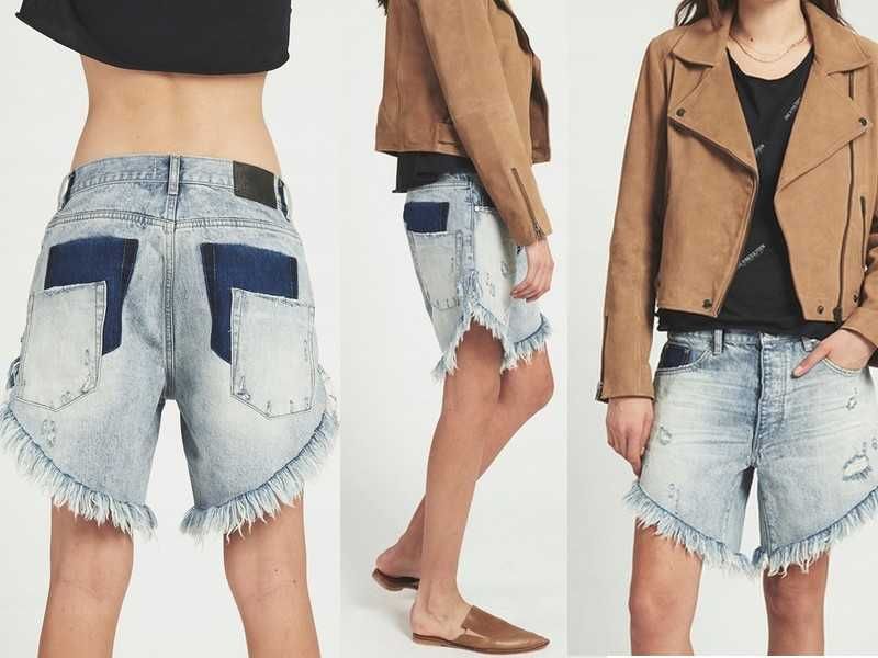 One teaspoon genialne spodenki dżinsowe szorty w stylu country