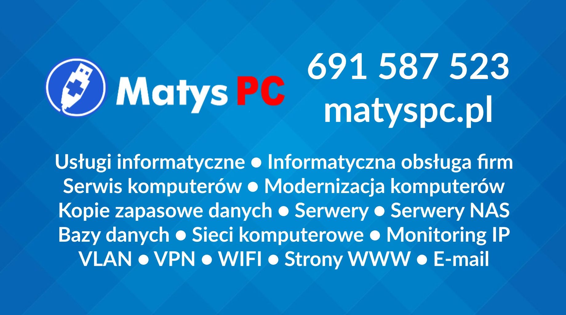 Informatyk, usługi IT, serwery, kopie zapasowe, active directory, vpn