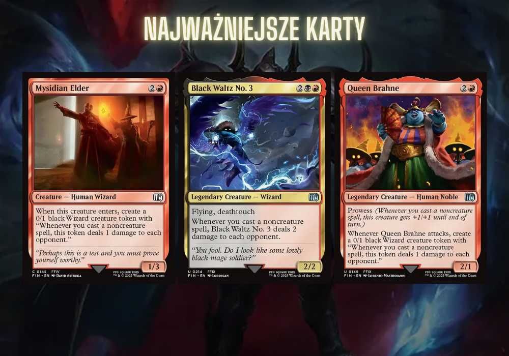 Magic the Gathering Commander | Final Fantasy Kuja, grixis, wizards
