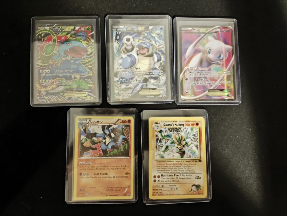 Cartas Pokémon ex, promo,vintage English