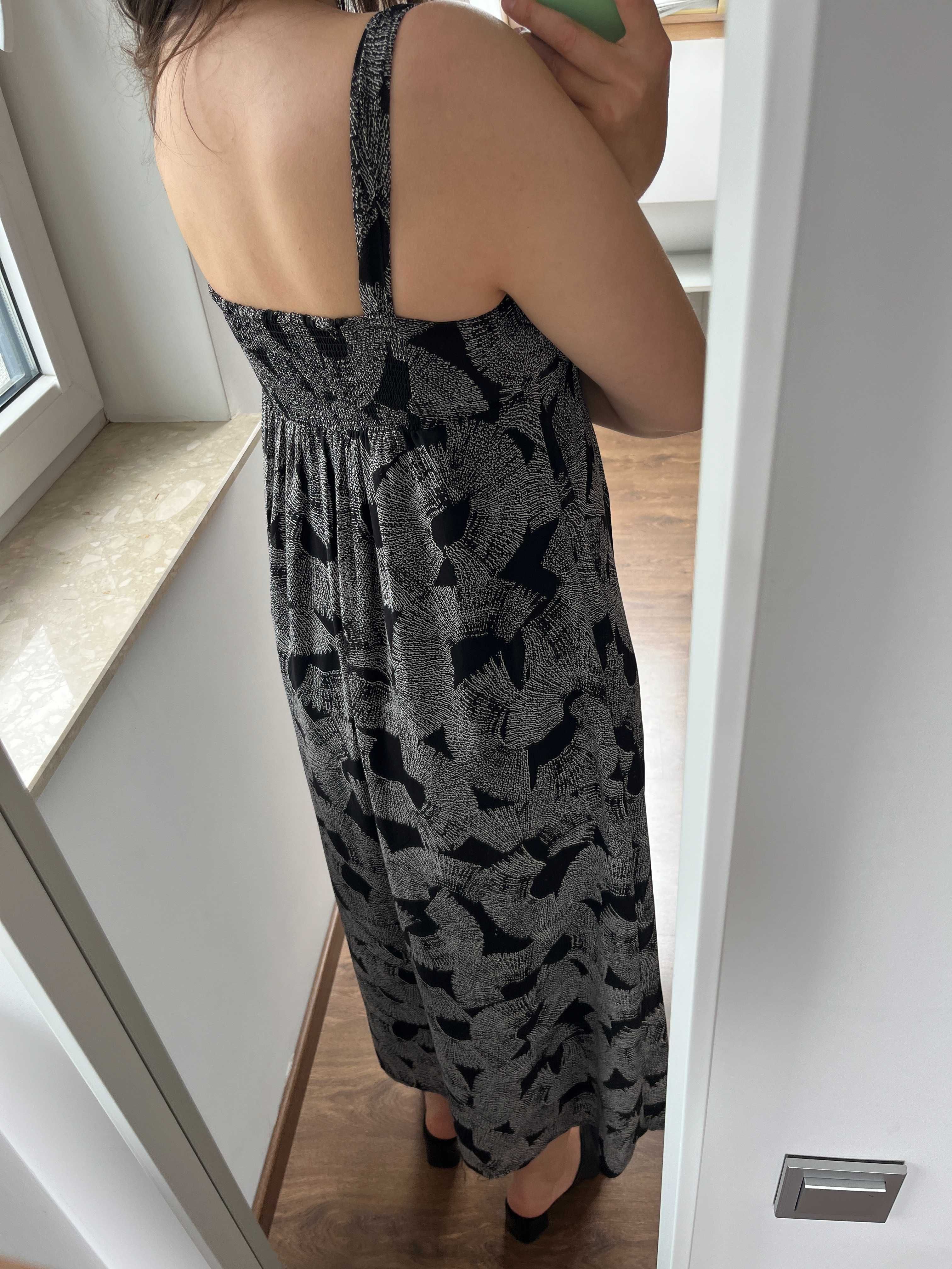 Letnia sukienka maxi na ramiączkach Lindex rozmiar M boho smart casual