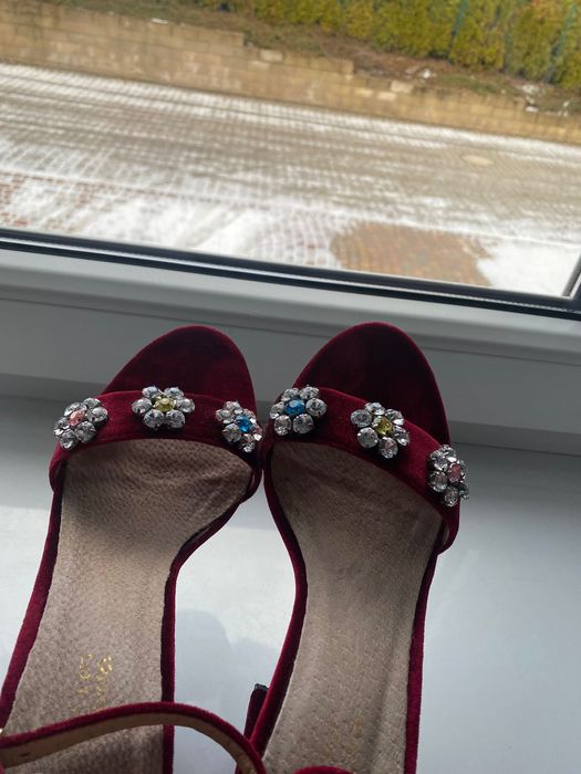 Sandały na słupku, Prima Moda, rozm.37