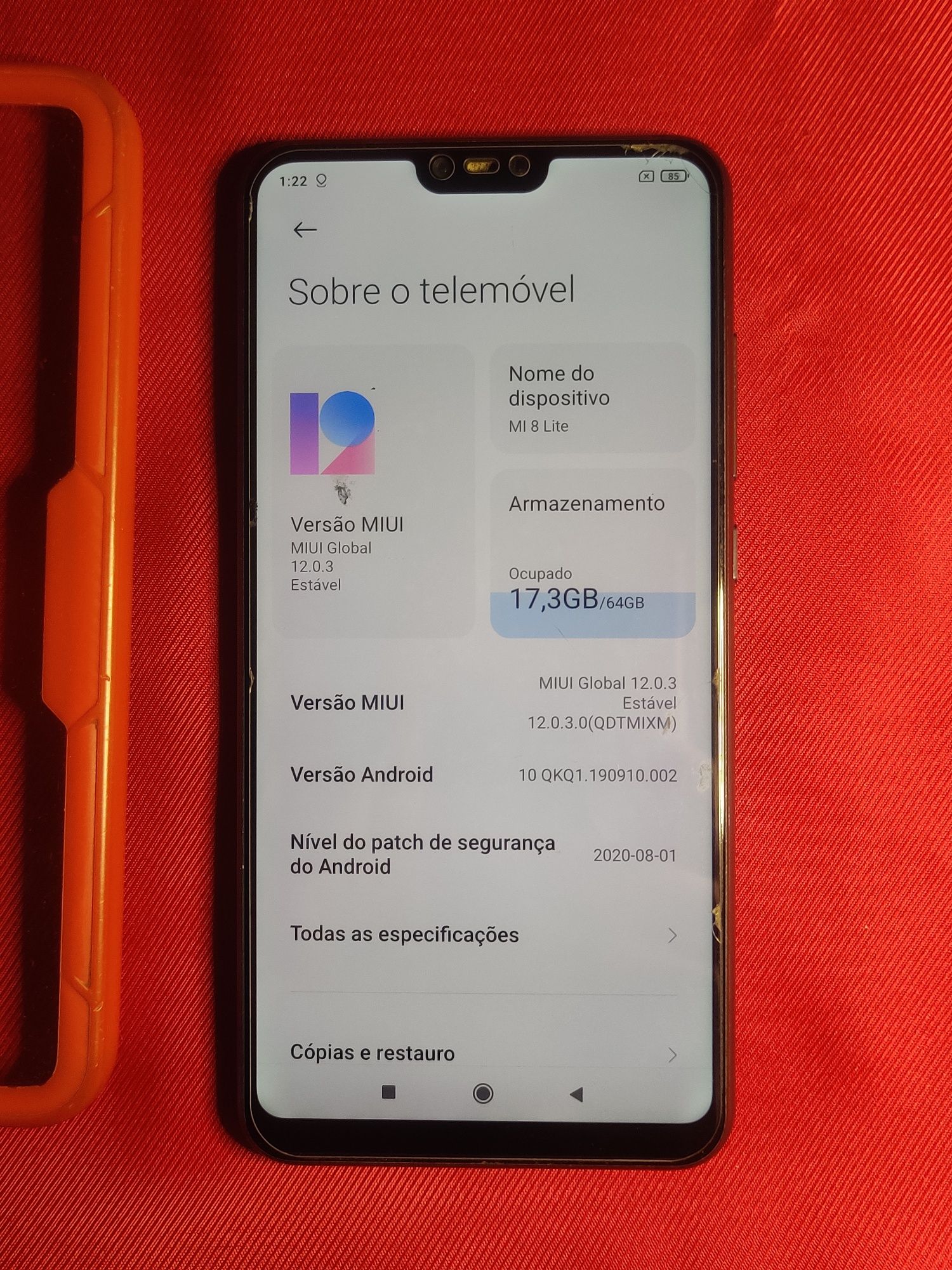 Xiaomi MI 8 lite