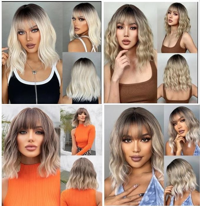 Парики РАЗНЫЕ.. КАРЕ.  650-700