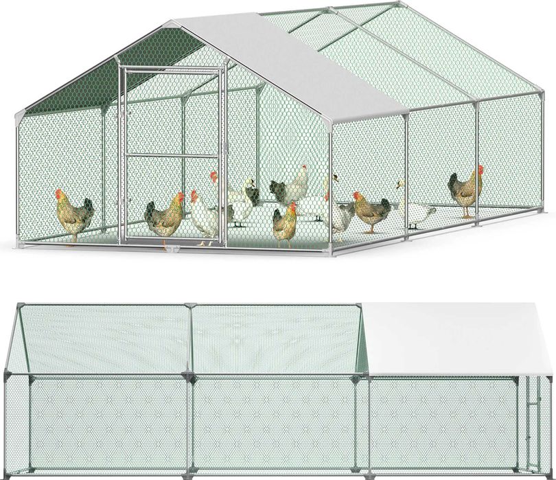 Klatka Wybieg Woliera dla drobiu Kur Kaczek Królików 3x2/3x3/3x6/3x8