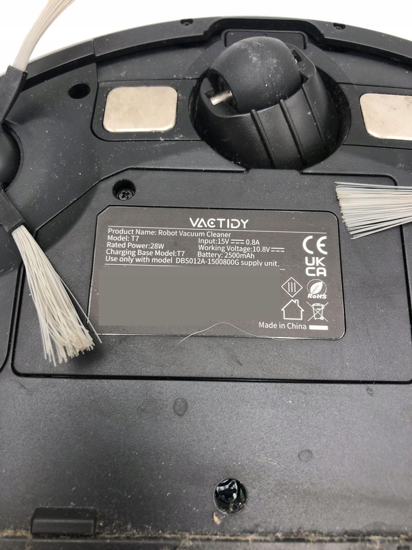 Robot sprzątający Vactidy T7 z mopem 2800Pa Alexa App Siri 120min