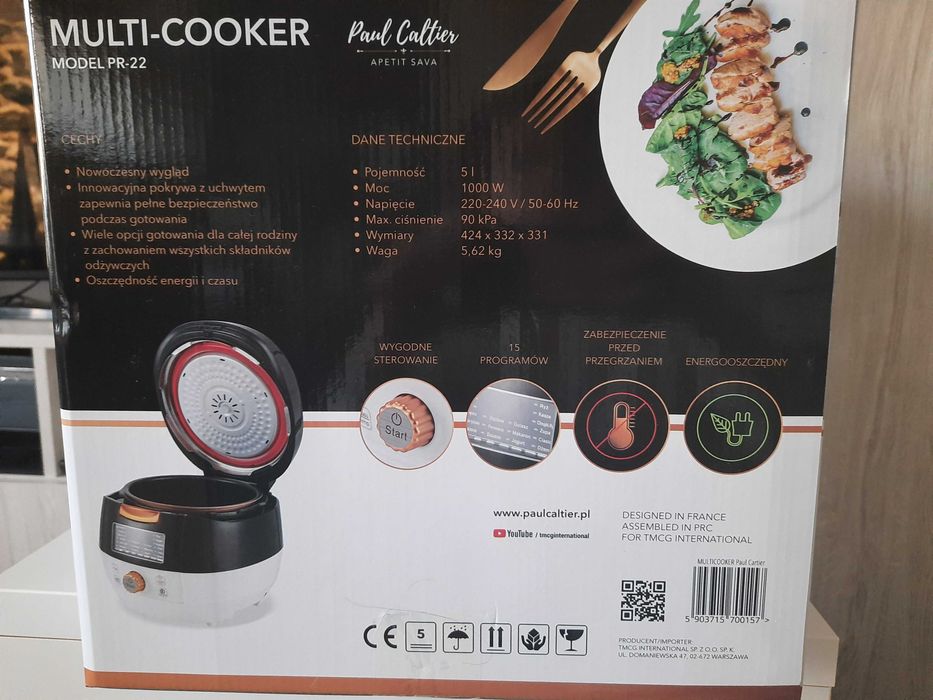 Multicooker Paul Caltier Nowy