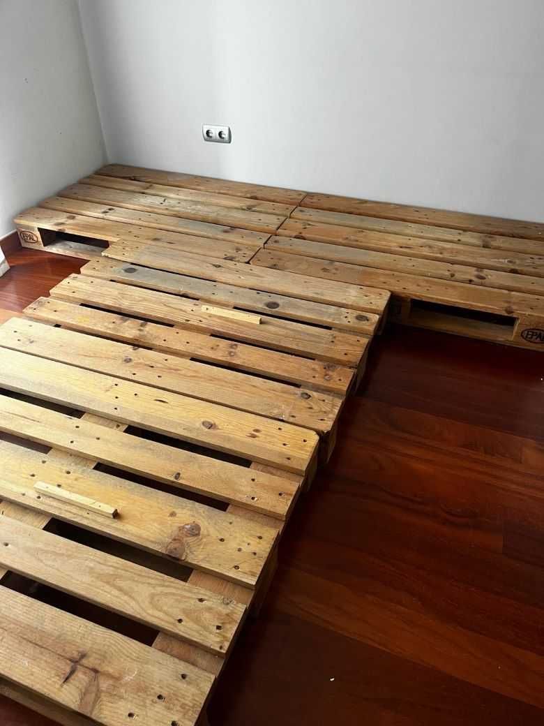 Euro palete de 1ª, tratadas, decorativas