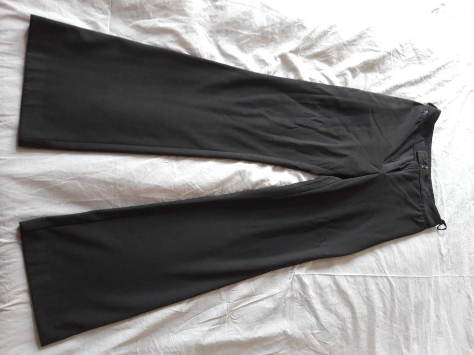 Классические женские черные брюки в хорошем состоянии, L