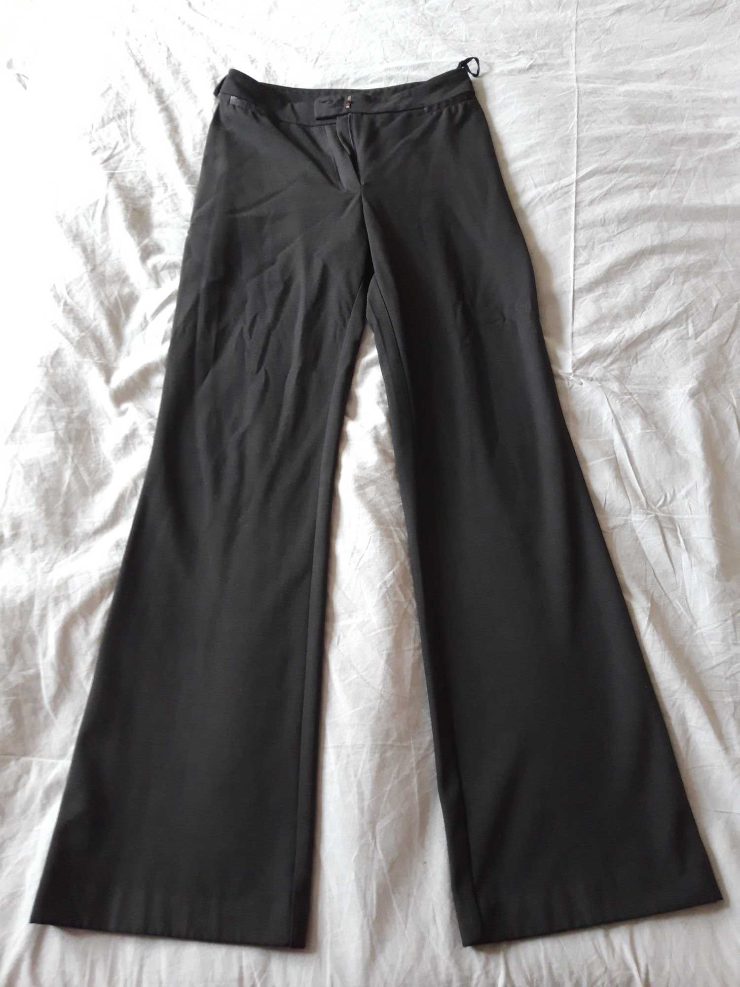 Классические женские черные брюки в хорошем состоянии, L