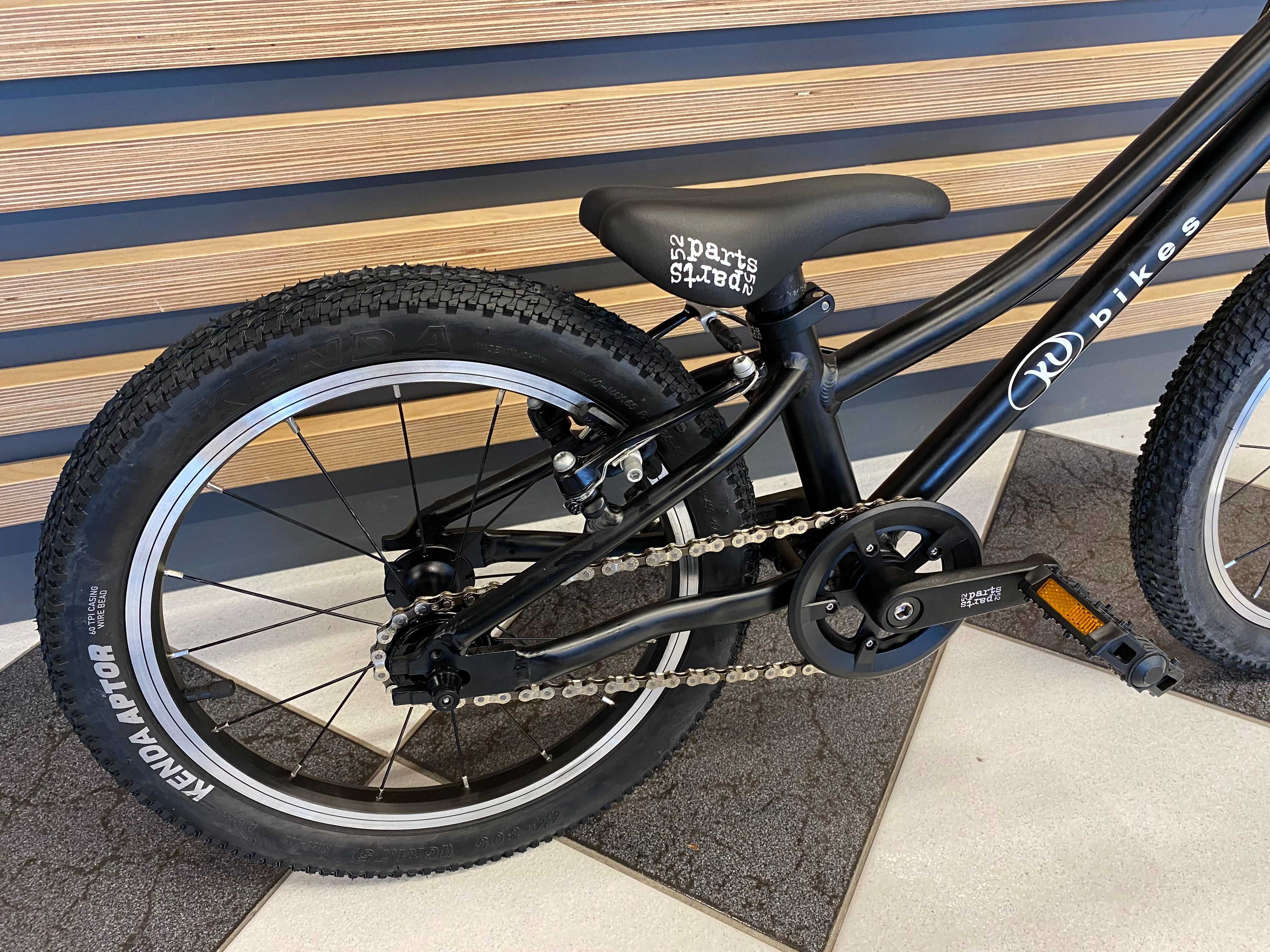 Rower dziecięcy KUBIKES 16S Black czarny 16 cali KRAKÓW