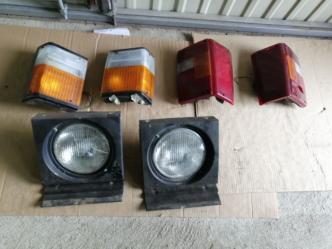 Range rover classic lampy