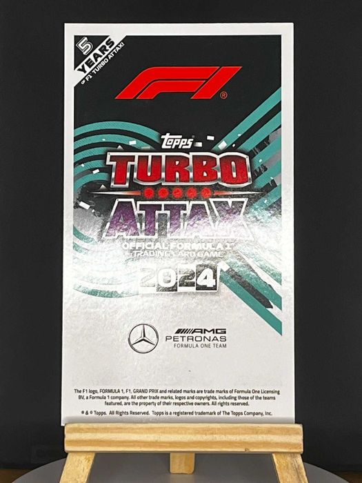 George Russell - Giant Card #1 - F1 Turbo Attax 2024