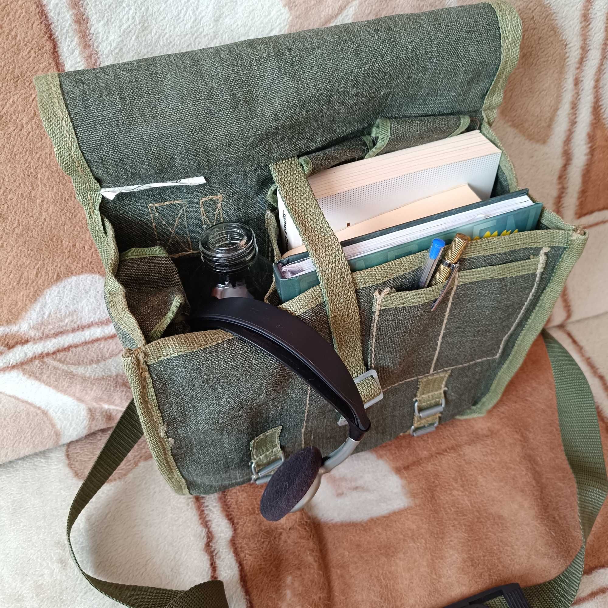 Wojskowa torba na ramię mocna biwak survival wędrówki PRL