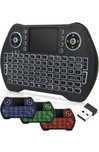 Mini Teclado QWERTY com Touchpad