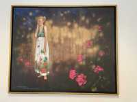 Duży obraz Rafał Kaczmarkiewicz "W ogrodzie róż"