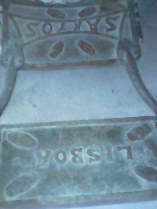 Cadeira de barbeiro para decoracao ou uzo