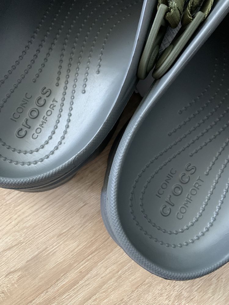 CROCS .  classic  all terrain clog сірі серие оригінал  крокс мужские