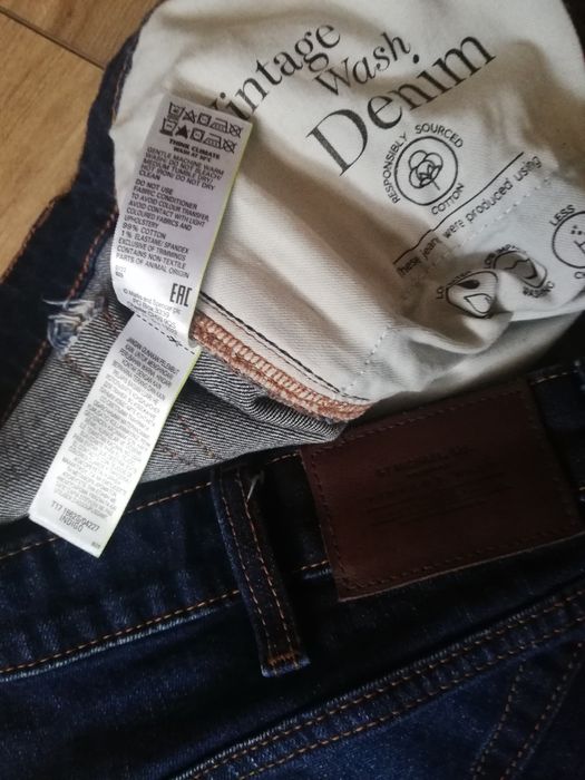 Spodnie męskie jeans roz 38/29
