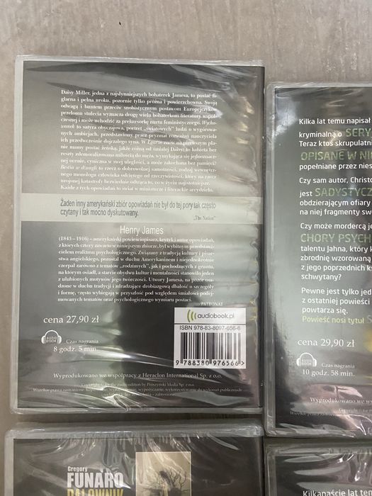 Audiobooki nowe plyta CD