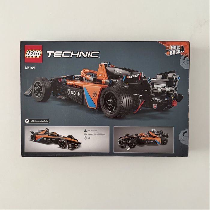 LEGO 42169 Technic - NEOM McLaren formuła klocki nowe oryginalne