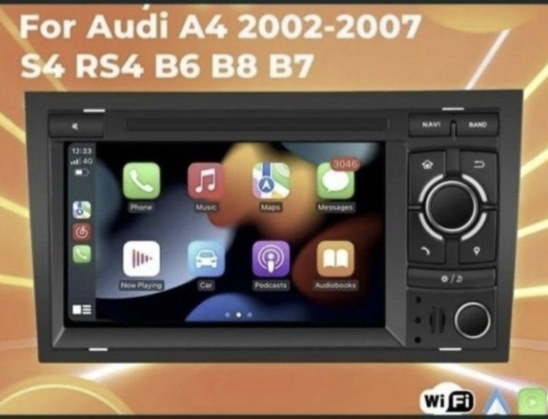 Radio Android Audi a4 B6 B7 seat exeo RDS Android Gps