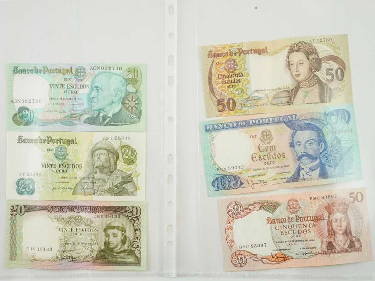Notas antigas portuguesas