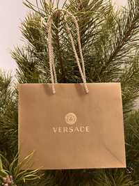 Брендовий паперовий пакет Versace