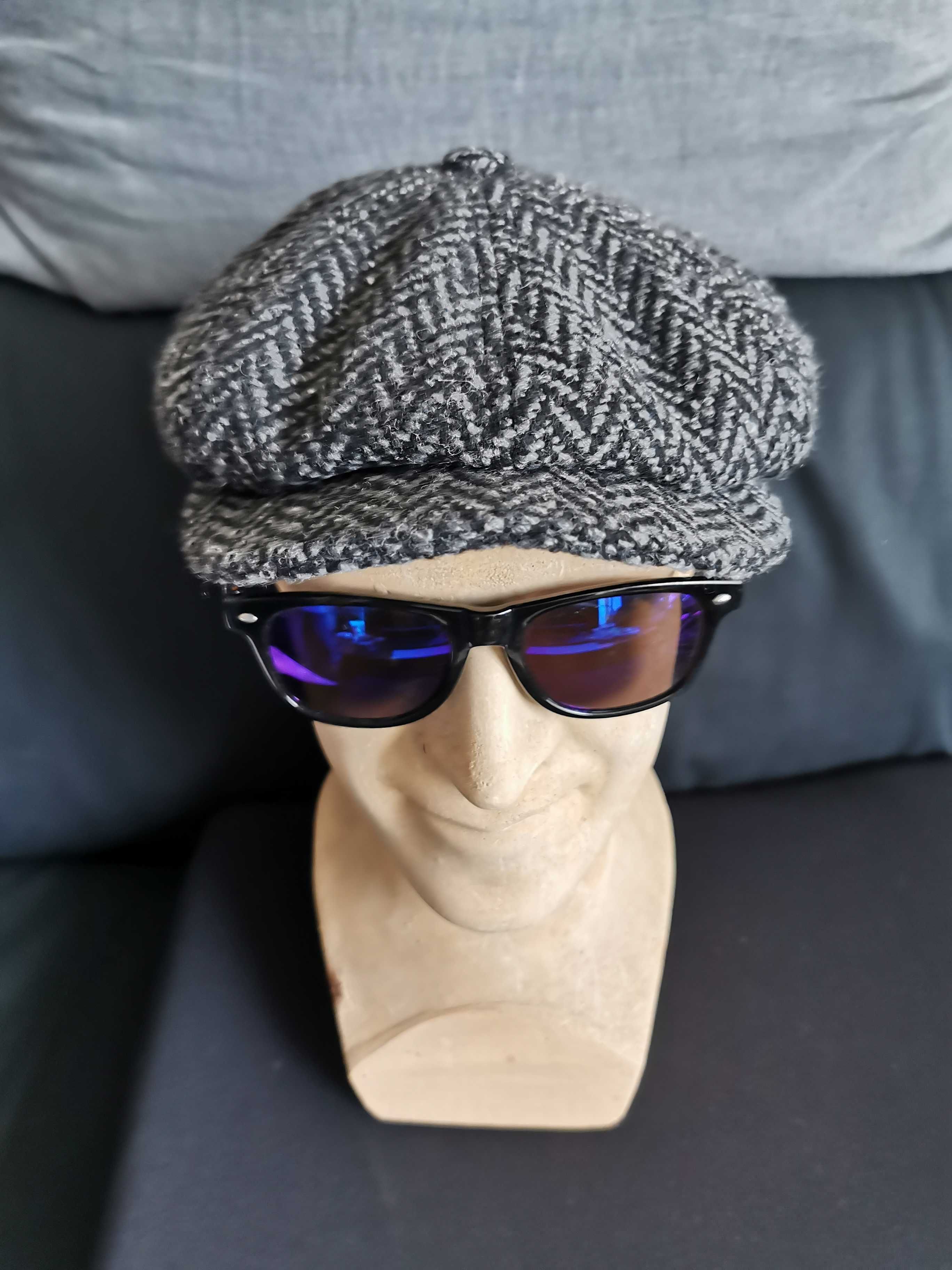 Beret Czapka w stylu Peaky Blinders UNISEX  Rozm.59cm JAK NOWA