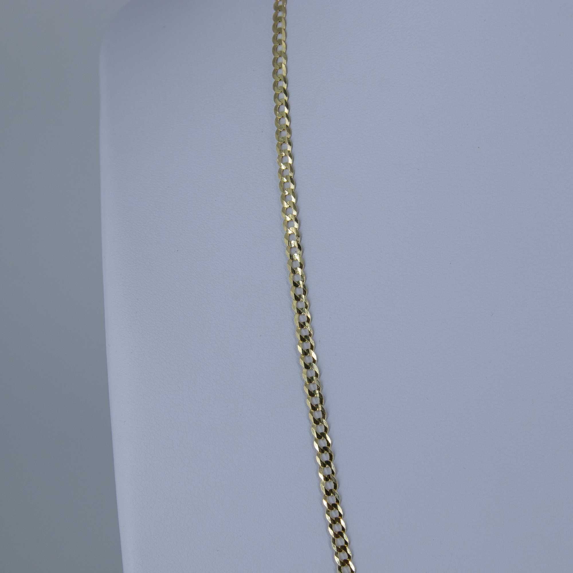 złoty łańcuszek 585 6,91 gram 60cm Pancerka Nowa PEŁNA WYSYŁKA GRATIS