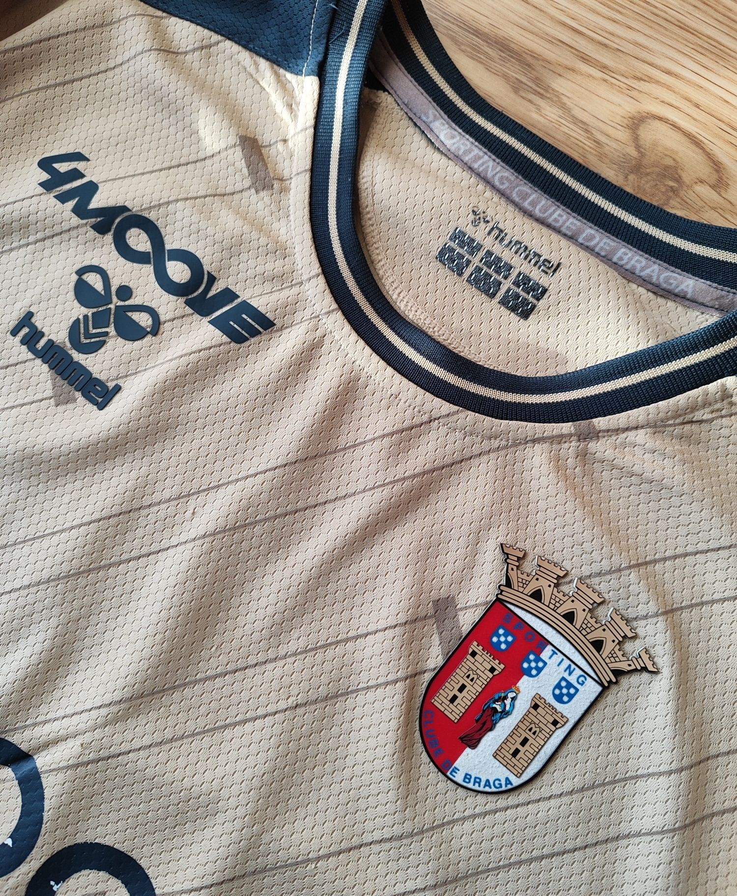 Camisola de jogo usada pelo Sequeira no SC Braga Taça de Portugal