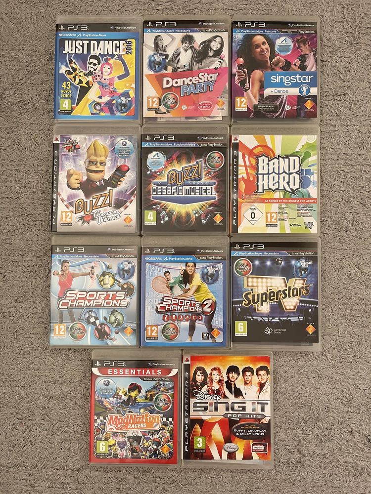 Jogos diversos para PS3