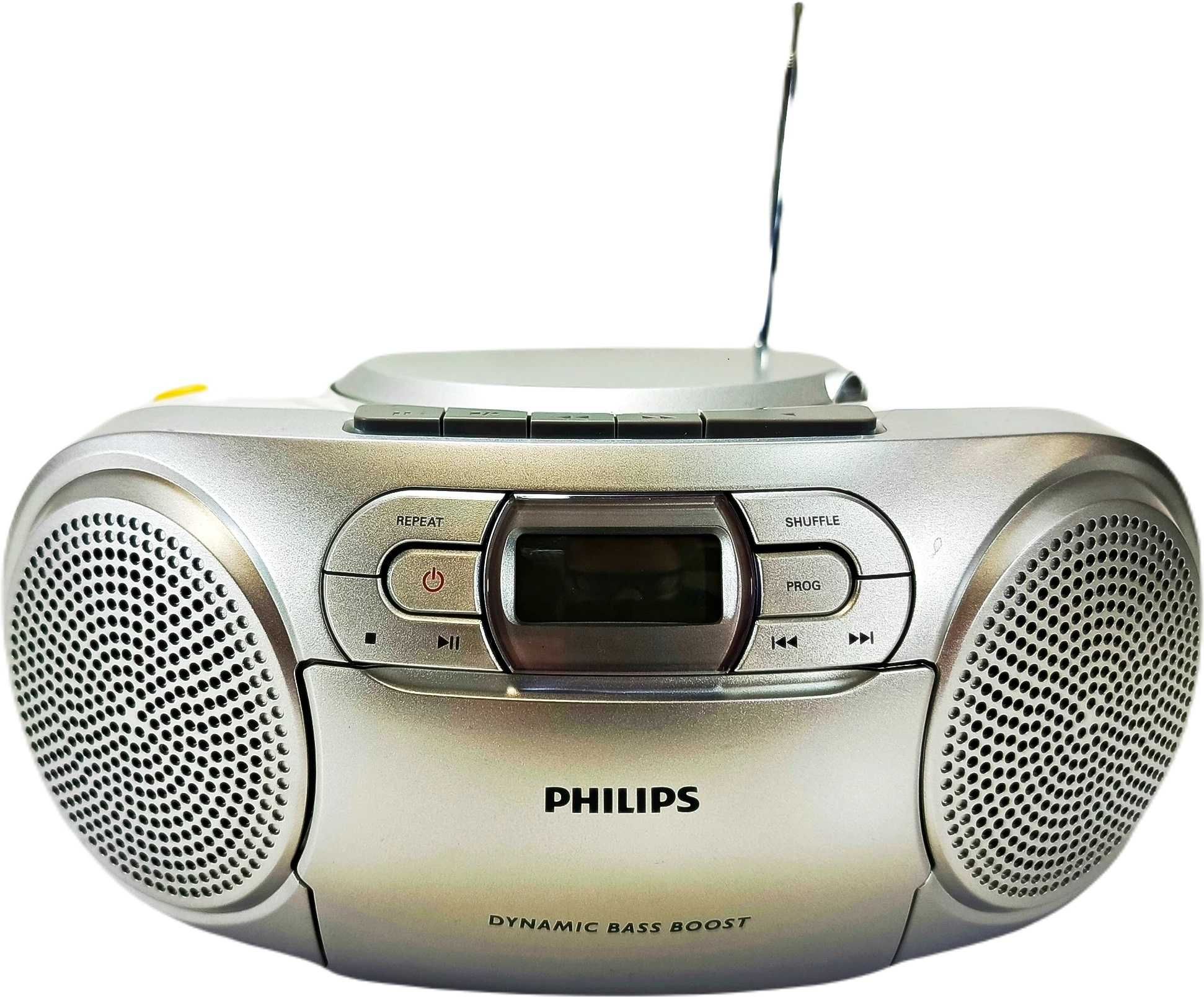 Radioodtwarzacz Philips AZ 127 srebrny