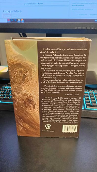 Diuna Tom 1 - Frank Herbert - NAJTANIEJ