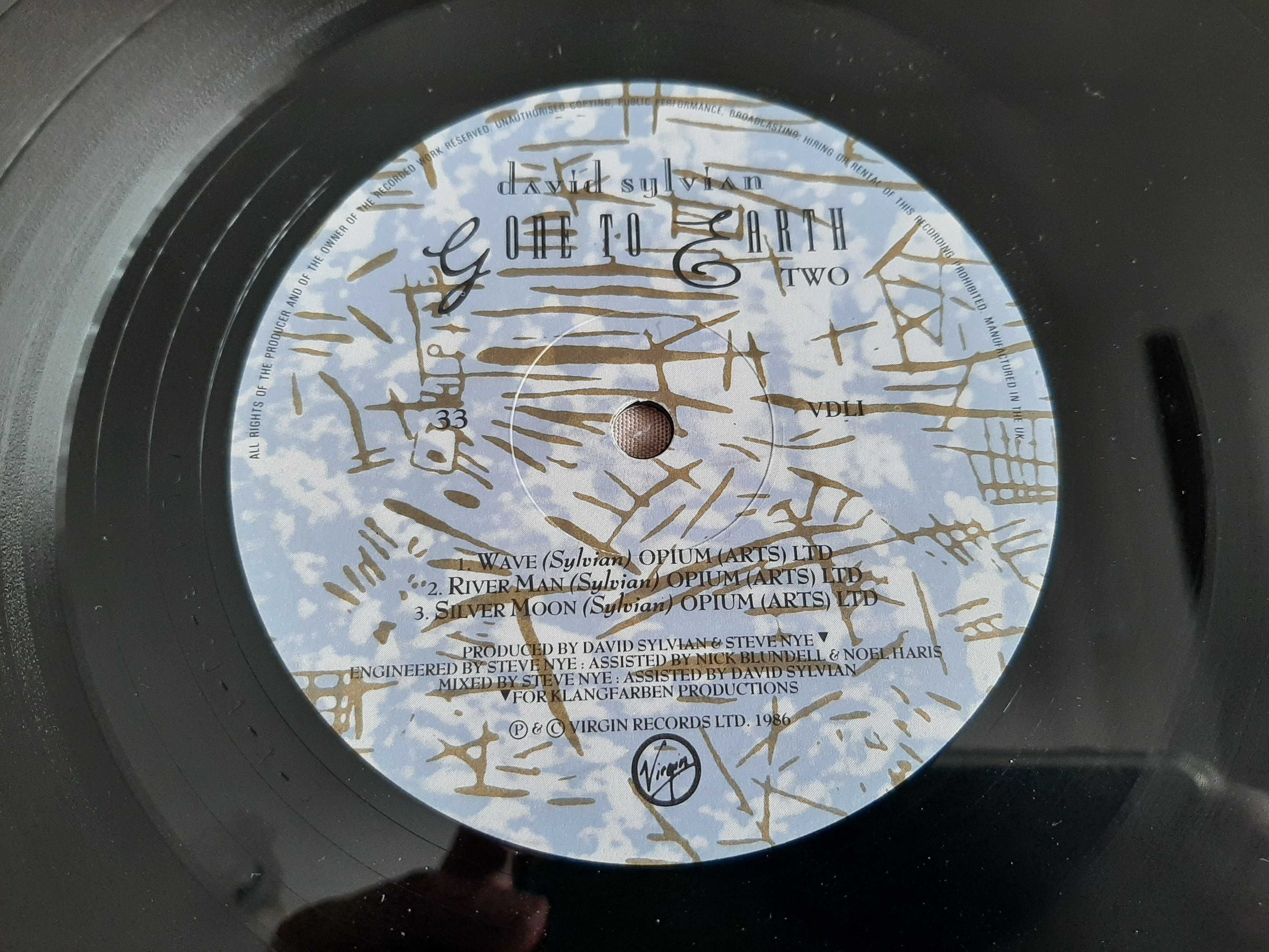 David Sylvian - Gone To Earth - UK - 2 x Vinil LP