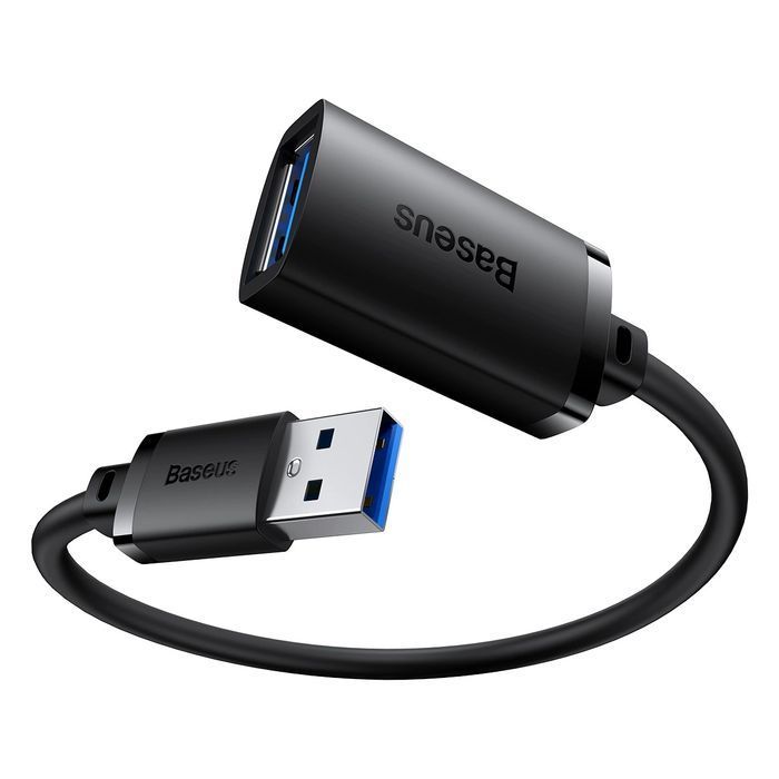 Przedłużacz kabel USB 3.0 5m Baseus AirJoy Series - czarny