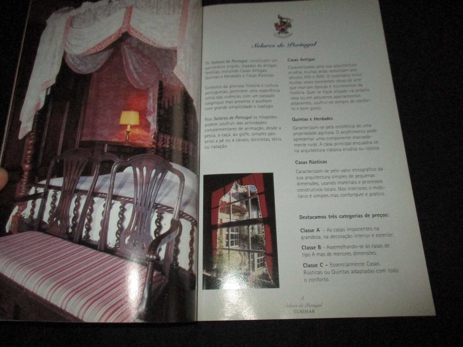 Livro Solares de Portugal Turismo de habitação Turihab