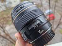 Canon ef 85mm f/1.8  +фільтр