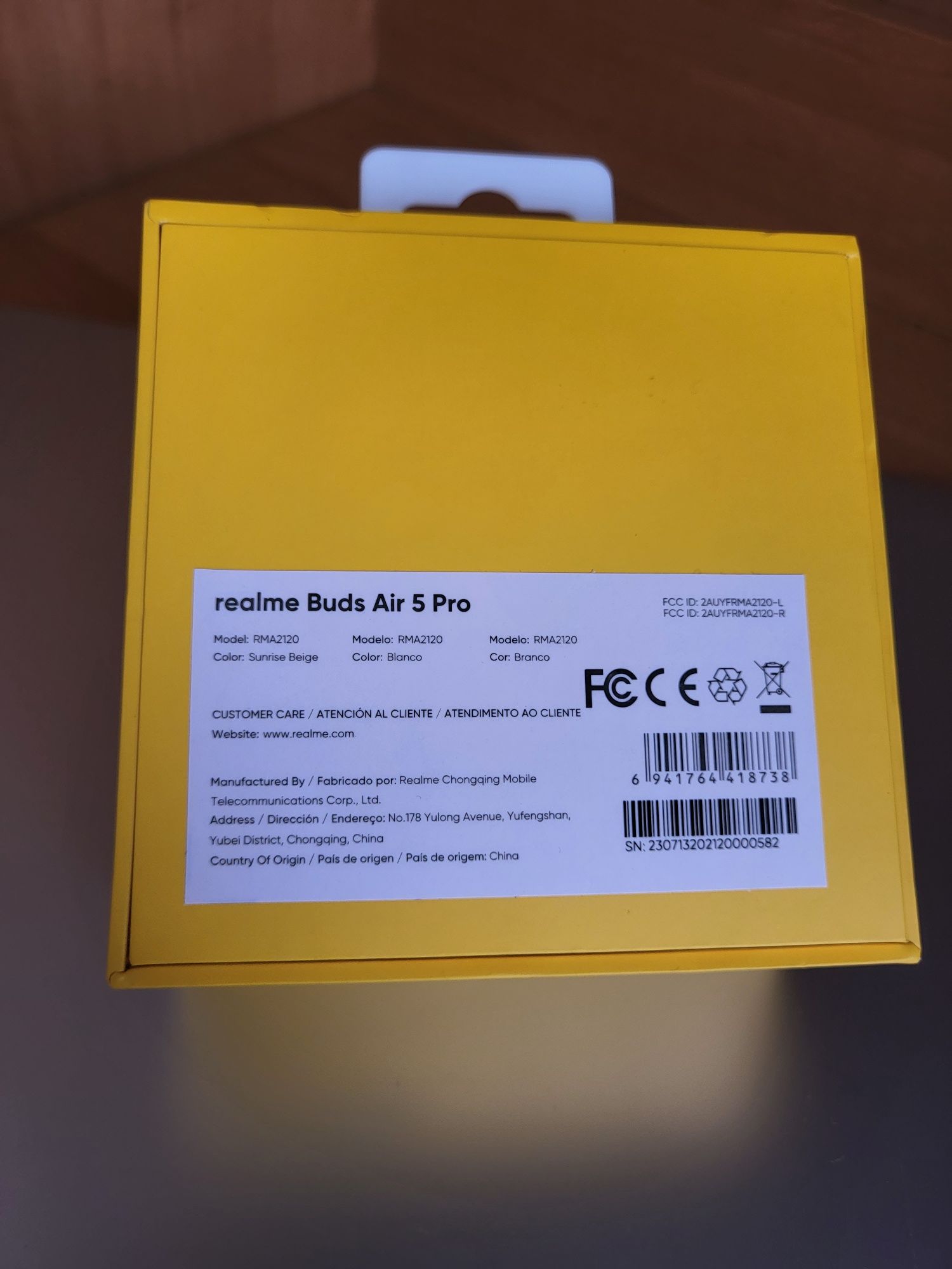 Наушники Realme Buds air 5 pro, топові за свою ціну