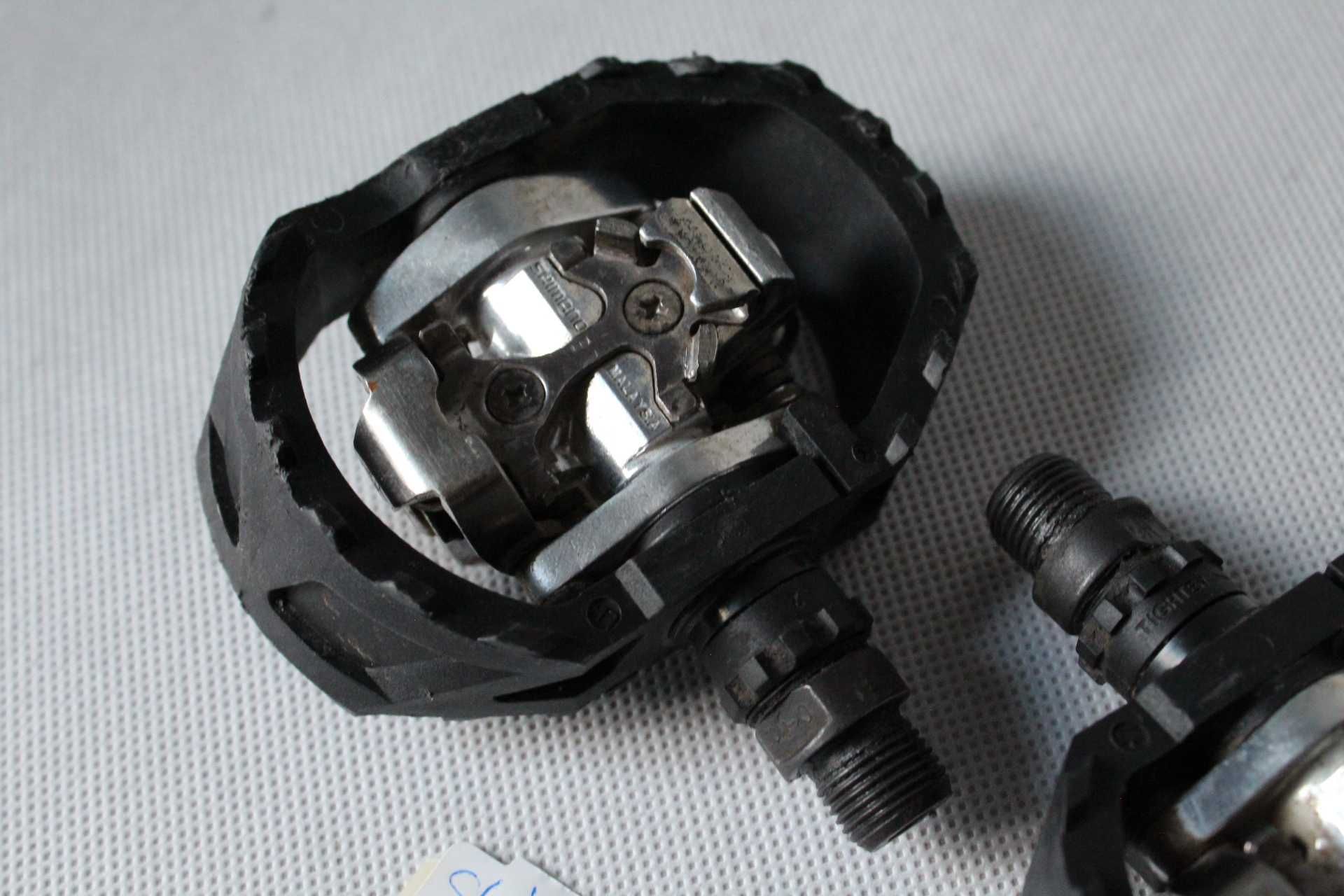 pedały rowerowe SPD PD-M424 wpinane retro shimano AZ8