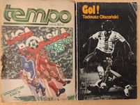 Piłka nożna zestaw Tempo liga Polska vademecum kibica Gol! T.Olszański