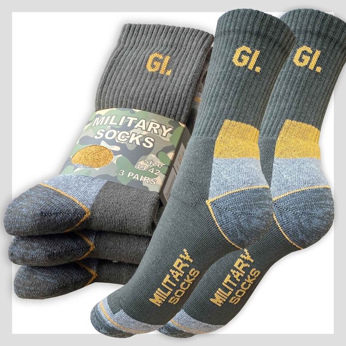 Skarpety wojskowe wysokiej jakości, 3 pary/ Military socks, roz.43/46