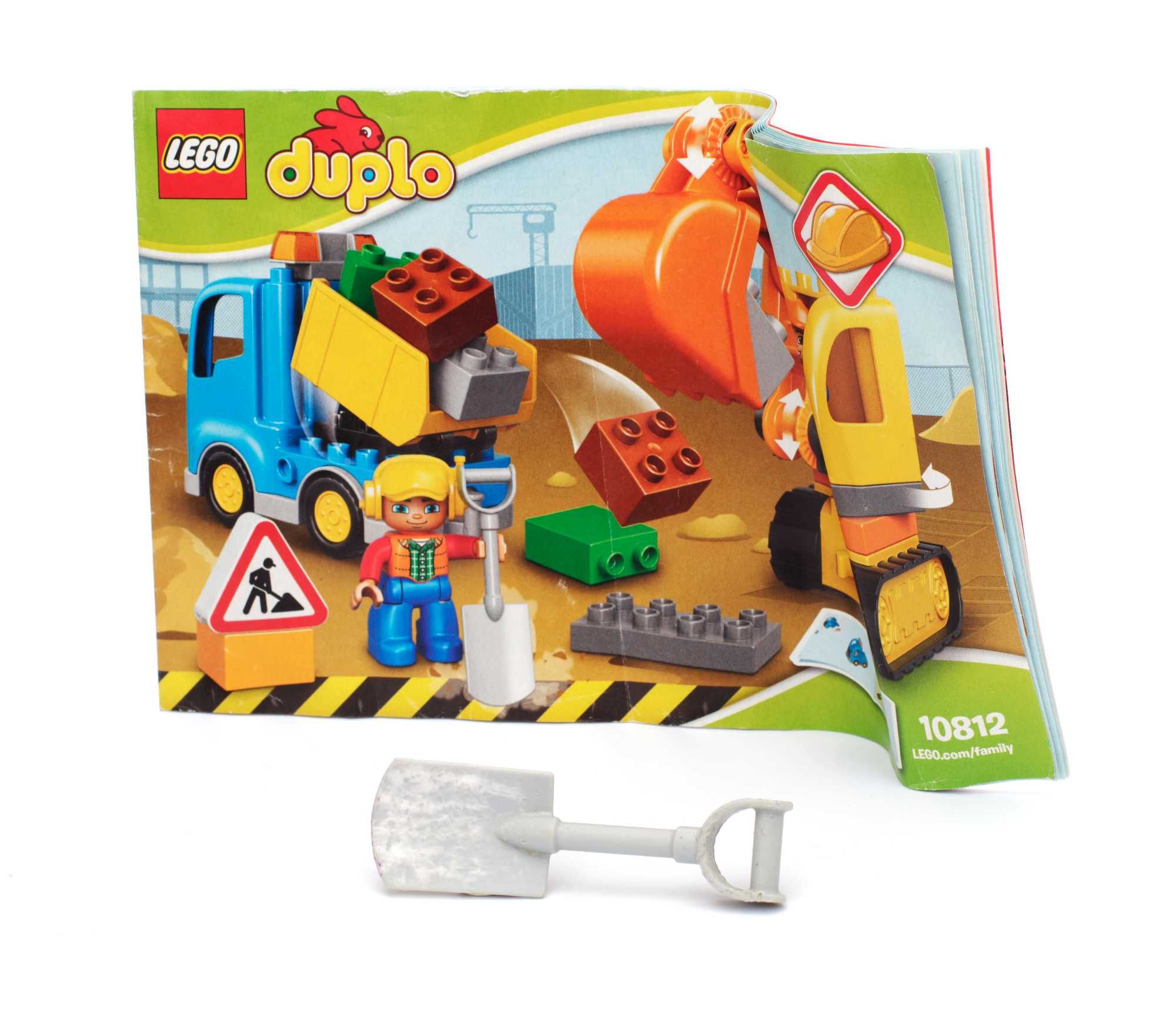 LEGO DUPLO 10812 Ciężarówka i koparka gąsienicowa - oryginał