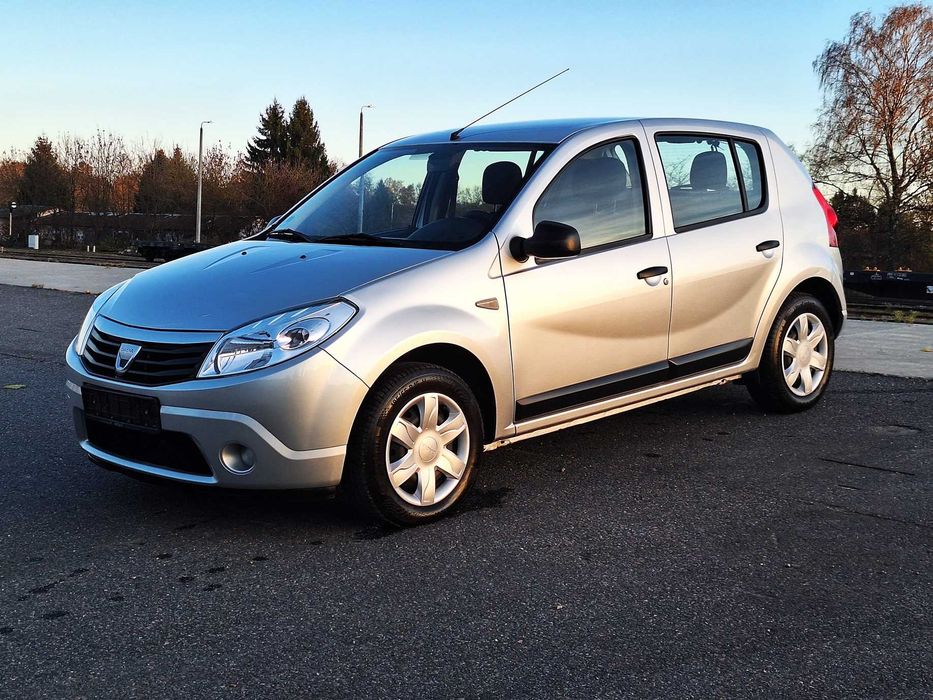 Dacia Sandero 1.2B 75KM 2009r KLIMA Niski Przebieg 70994km