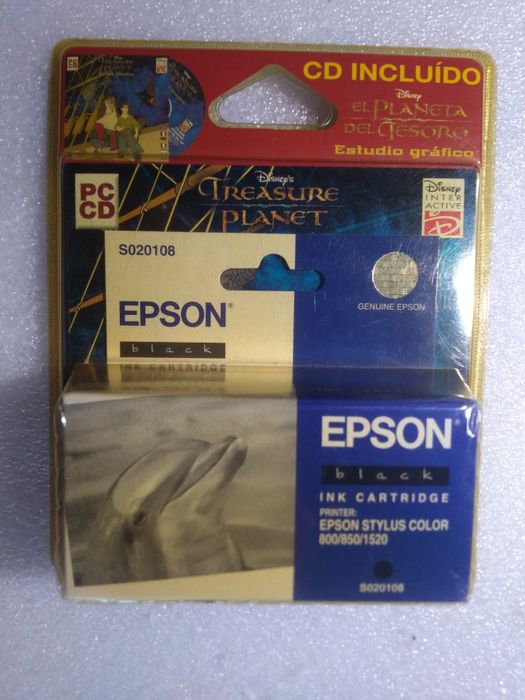 Old Epson S020108 ink cartridge with PC game Treasure Planet included64551980622209120