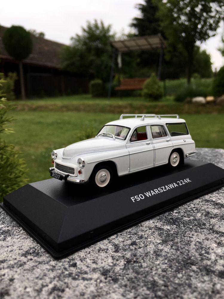 Czasopismo-WARSZAWA 224K-auta PRL,model,kolekcja,legendy FSO,kolekcja