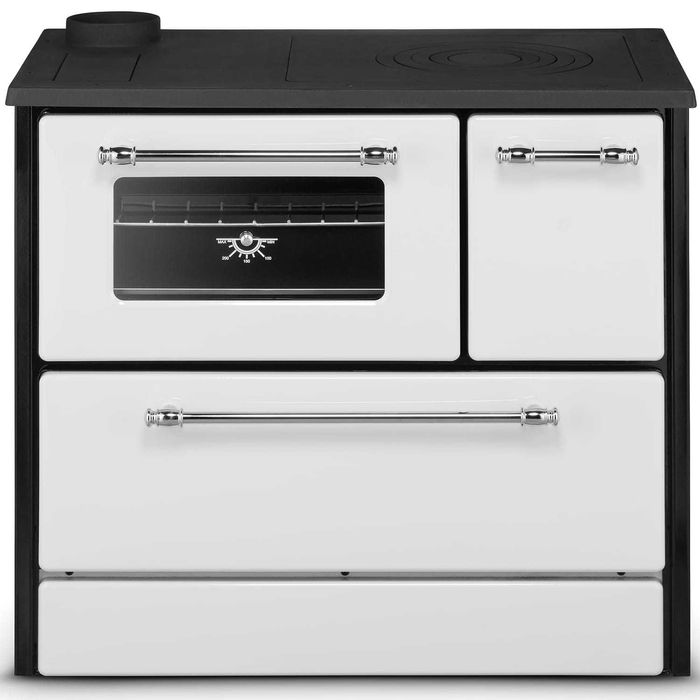 Kuchnia węglowa grudziądzka na drewno Piekarnik OMEGA 701 BIAŁA 9 kW