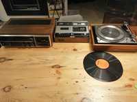 Zestaw vintage audio 100 procent sprawny