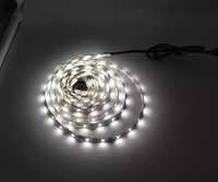 LED лента 1 м с USB белая, желтая от Power Bank 5v